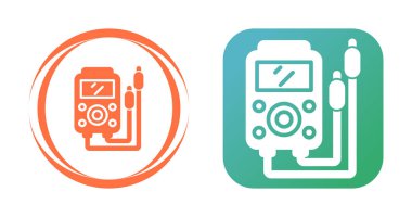 outlet test simgeleri ayarlandı, vektör illüstrasyonu