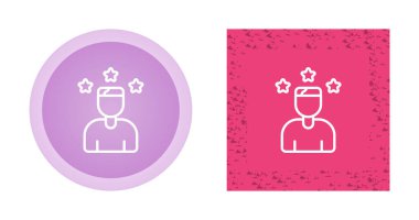 İnsan avatar simgeleri seti, vektör illüstrasyonu basit tasarım