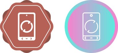  Simge vektör illüstrasyon tasarımını yeniden yükle