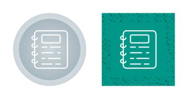 adres defteri simgesini işaret illüstrasyon vektör