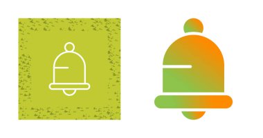 İleti bildirim çanı seti, vektör illüstrasyonu