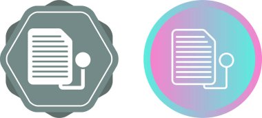 liste web simgesi vektör illüstrasyonu