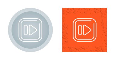 Hızlı ileri simgeler, vektör illüstrasyonu