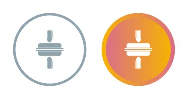 çizgi ağ simgesi çizimi