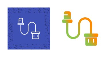 Cable Ferrule simgelerinin vektör illüstrasyonu