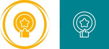 Yıldız simgeleriyle birlikte müşteri ürün değerlendirmesi. Başparmağını kaldır. Başarı, favori, geri bildirim, deneyim, kalite, müşteri memnuniyeti. Düz tasarım.