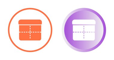Web tasarımı için kenarlık simgeleri ayarlandı, bölücü vektör işaretleri 
