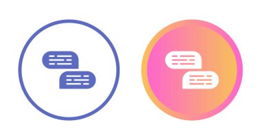 Konuşma baloncukları ayarlandı, vektör illüstrasyonu