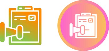 Beyaz arkaplanda izole edilmiş belge hacmi simgeleri, vektör illüstrasyonu          