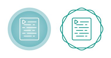 Belge simgeler kümesi, vektör çizim