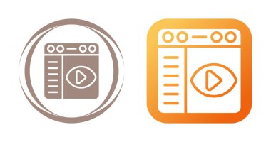 Web tarayıcı simgeleri ayarlandı, vektör illüstrasyonu 