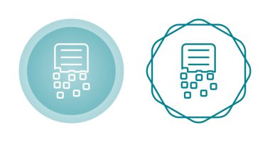 Veri kaybı önleme simgeleri ayarlandı, vektör illüstrasyonu 