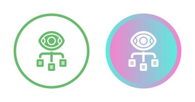 Veri canlandırma simgeleri ayarlandı, vektör illüstrasyonu 