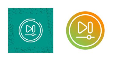 Hızlı ileri simgeler, vektör illüstrasyonu