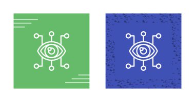 Görsel hiyerarşi. Ağ simgeleri ayarlandı, vektör illüstrasyonu 