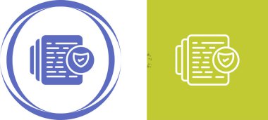 Belge Uyum simgesi vektör illüstrasyon tasarımı