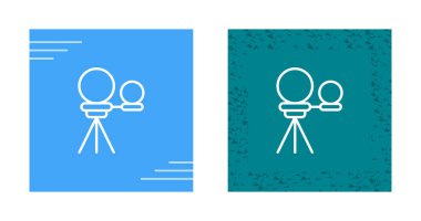 video kamera simgeleri vektör illüstrasyonunu ayarla 