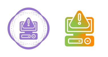 iletişim arızası ikon vektör çizimi tasarımı