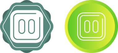 Simgeyi duraklat, vektör illüstrasyonu. Düz tasarım tarzı. Beyaz arkaplanda izole edilmiş vektör duraklat simgesi çizimi, duraklat simgesi. Simgeleri duraklat grafik tasarım vektör simgeleri