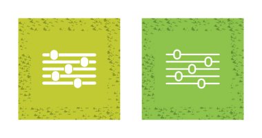 Beyaz arkaplanda izole edilmiş eşitleme simgeleri kümesi, vektör illüstrasyonu    