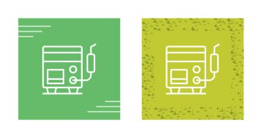 Kaynak Makinesi simgesi işaret vektörü çizimi 