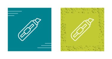 Kağıt kesicisi ağ simgeleri basit illüstrasyon