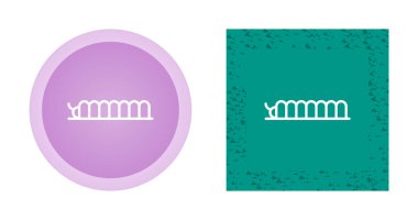 Beyaz arkaplanda izole edilmiş Tırtıl simgeleri kümesi, vektör illüstrasyonu 