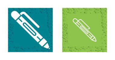  kalem simgeleri, basit vektör tasarımı