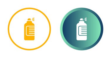 Kolay kullanım için tasarlanmış ince simgeler - sprey şişeleri