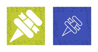 Pushpins web simgeleri vektör illüstrasyonunu ayarlar