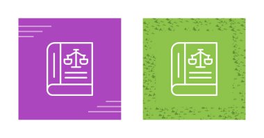 Beyaz arka planda izole edilmiş terazili adalet kitapları, vektör illüstrasyonu             