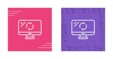 Web simgesi vektör illüstrasyonunu tazele