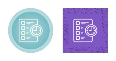 Belge Yönetimi simgeleri ayarlandı, vektör illüstrasyonu 