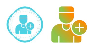 İnsan avatar simgeleri seti, vektör illüstrasyonu basit tasarım