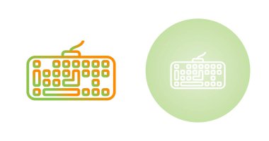 Modern Klavye simgelerinin vektör çizimi      