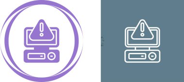 iletişim arızası ikon vektör çizimi tasarımı