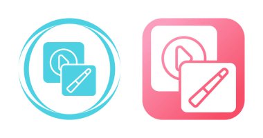 Beyaz arkaplanda izole edilmiş sihirli vand simgeleri kümesi, vektör illüstrasyonu   