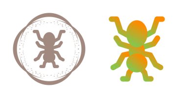 ant web icon vector illustration