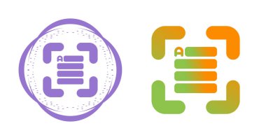 Metin Kutusu simgeleri ayarlandı, vektör illüstrasyonu