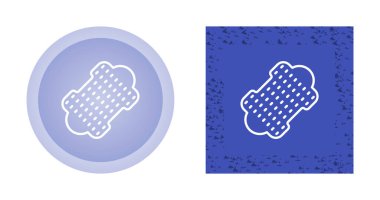 Beyaz arkaplanda izole edilmiş deri parça simgeleri, vektör illüstrasyonu   