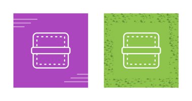 Velcro web simgesi vektör illüstrasyonu