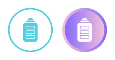 Batarya ikonları tasarım vektör çizimi