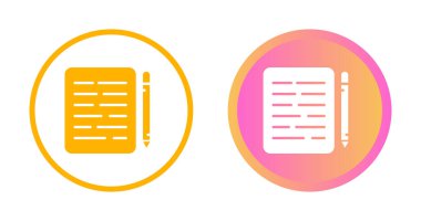 Belge düzenleme simgeleri, vektör illüstrasyonu basit tasarım