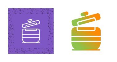 pot simgeleri ayarlandı, vektör illüstrasyon tasarımı 