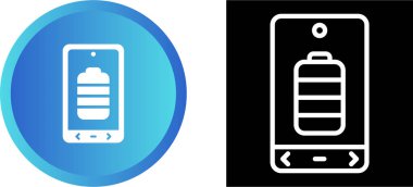 akıllı telefon simgeleri ayarlandı, vektör illüstrasyonu basit tasarım