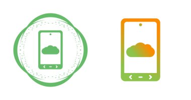 akıllı telefon simgeleri ayarlandı, vektör illüstrasyonu basit tasarım