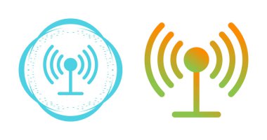 WI-FI and wireless icon. Wi-fi signal collection. Remote internet access collection. Internet Connection symbol.