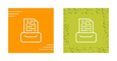  Belge arşiv simgeleri kümesi, vektör illüstrasyonu