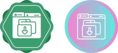 ok simgeleri, güvenlik konsepti, vektör illüstrasyonlu bilgisayar dizinleri   