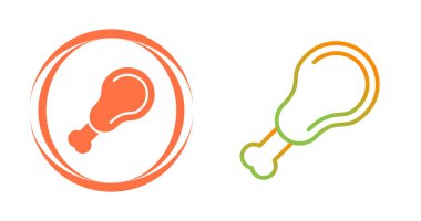 Tavuk budu simgeleri dizilmiş semboller. vektör illüstrasyonu